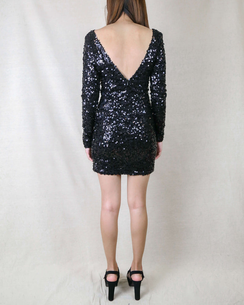 Dazzling Sequin Party Dress in More Colors