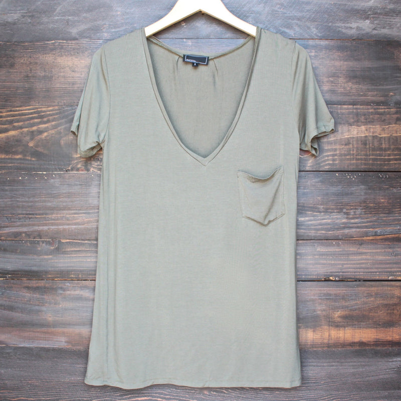 tease me oversize soft v neck tshirt (more colors) - shophearts - 12