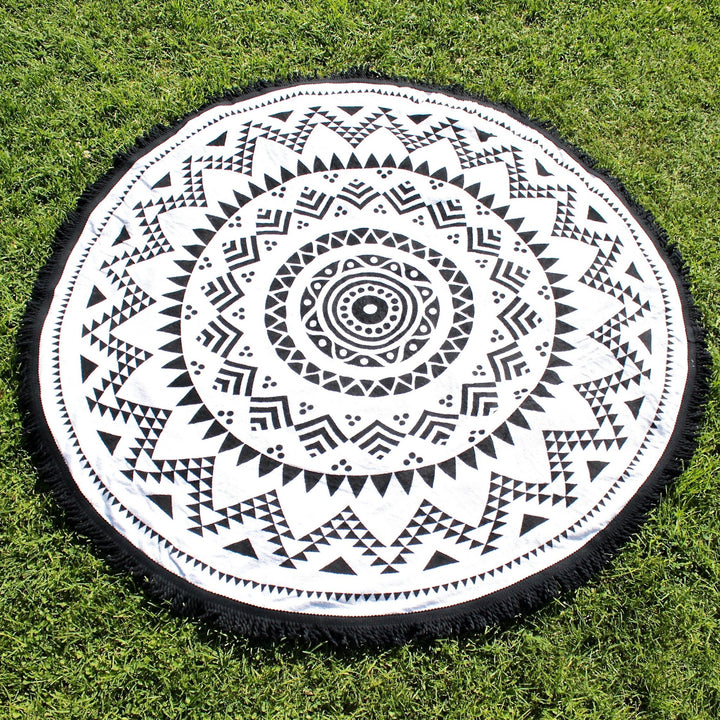 ohana round beach towel (roundie) - shophearts - 1