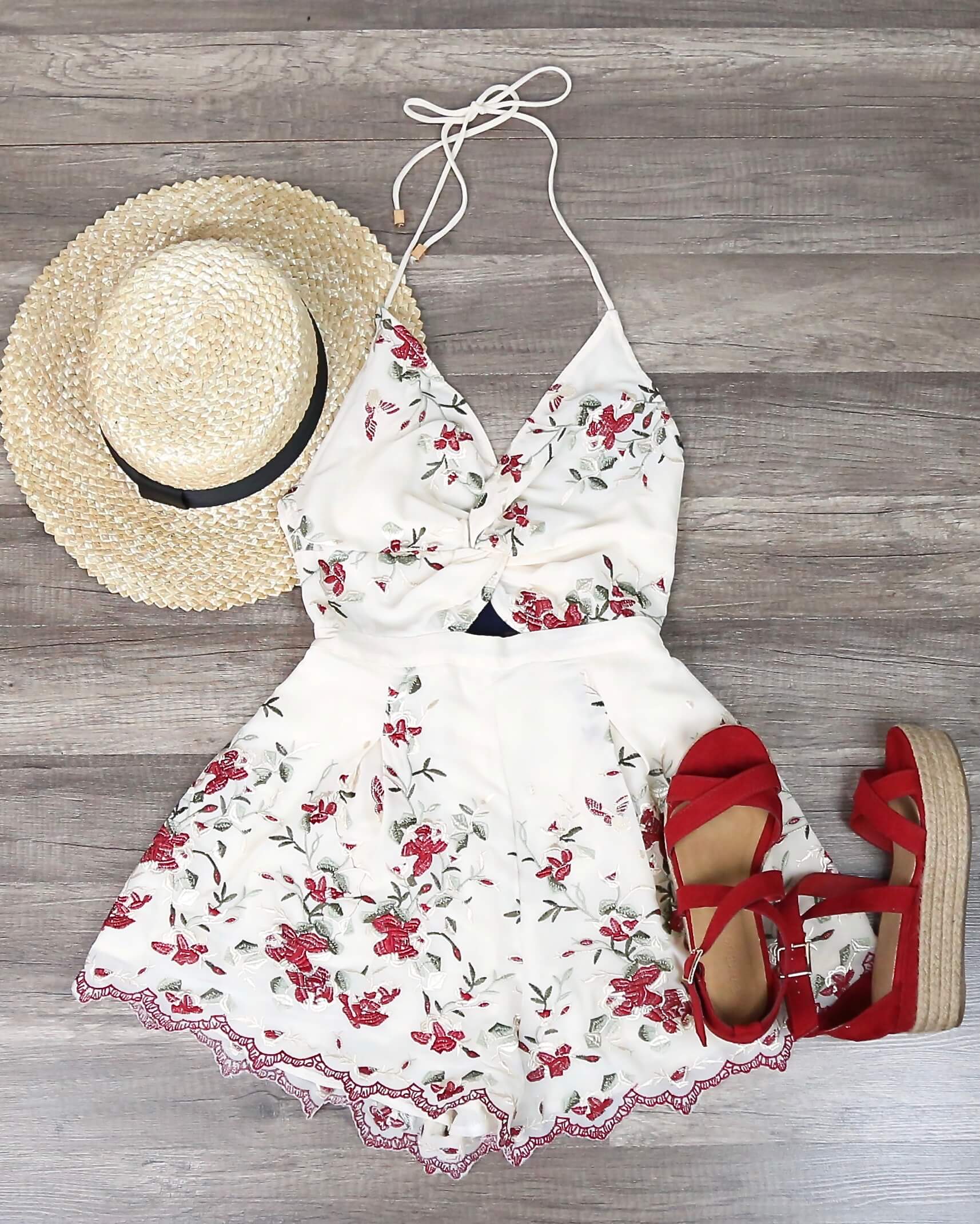 Choupette Romper With Cherry Print