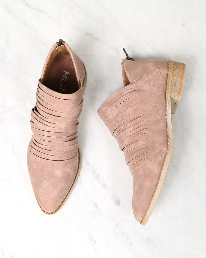 Anastasia Shredded Ankle Bootie in More Colors