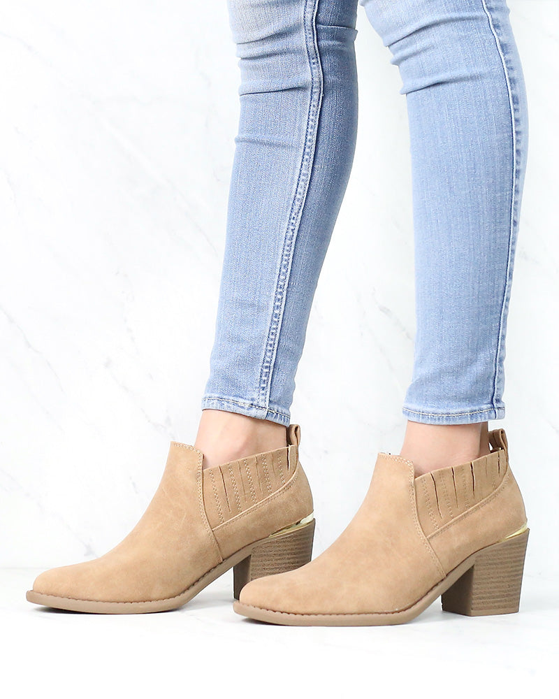 Maude - Nubuck Chelsea Ankle Boot - More Colors