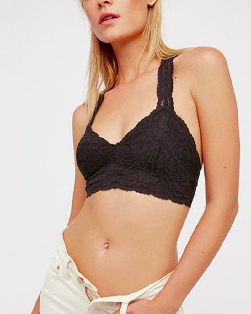 Free People - Intimately FP - Galloon Lace Racerback Bralette in More Colors