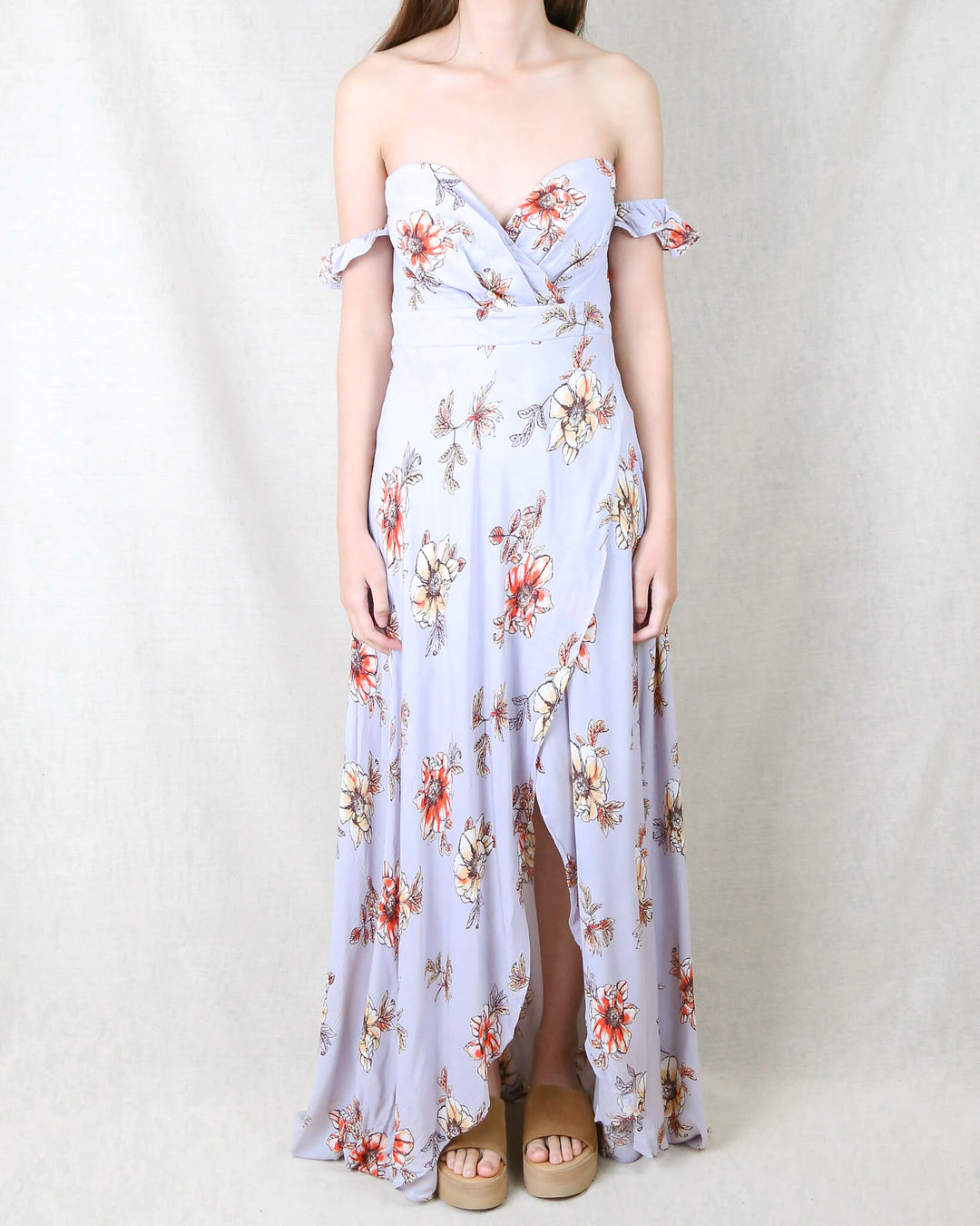 Paper Hearts - Perfect Off The Shoulder Maxi Dress Shop Hearts Paper Hearts - Perfect Off The Shoulder Maxi Dress Shop Hearts