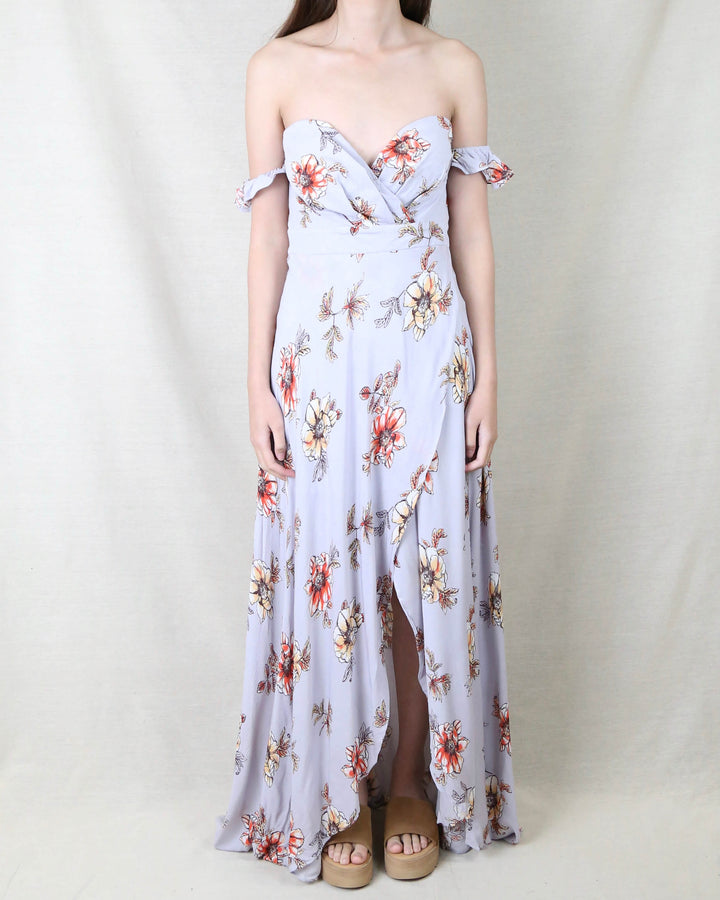 Paper Hearts - Perfect Off The Shoulder Maxi Dress Shop Hearts Paper Hearts - Perfect Off The Shoulder Maxi Dress Shop Hearts