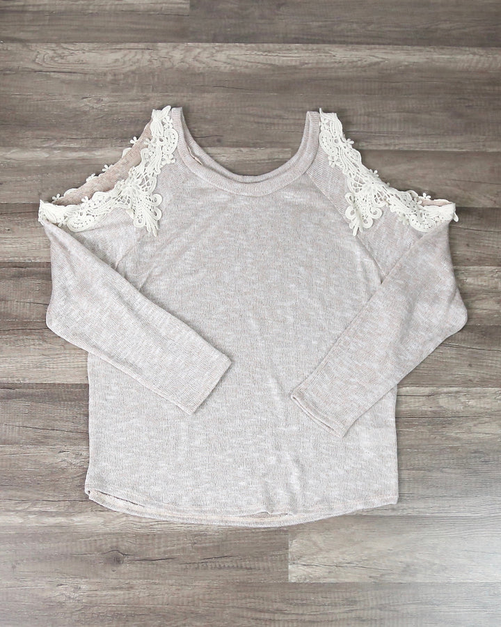 Final Sale - Sweet Me Crochet Lace in Oatmeal