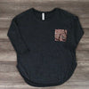 Final Sale - Sequin Pocket Tunic Top in More Colors