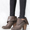 Sbicca - Chord Fold-Over Boots in Taupe