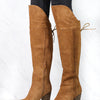 Sbicca - Gusto Over the Knee Suede Leather Boots in Tan