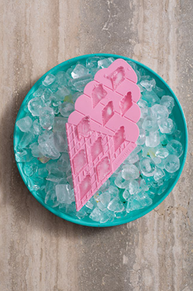 sunnylife - Ice Cream Ice Trays 2 Set - Pink and Turquoise - shophearts - 3