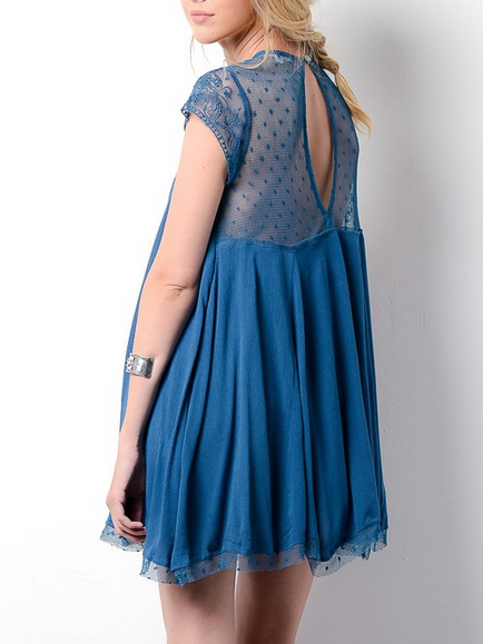 Embellished Trapeze Dress - more colors - shophearts - 16