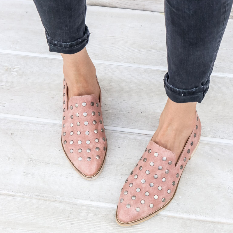 Final Sale - Miracle Miles - Scotti Studded Low Cut Ankle Boots