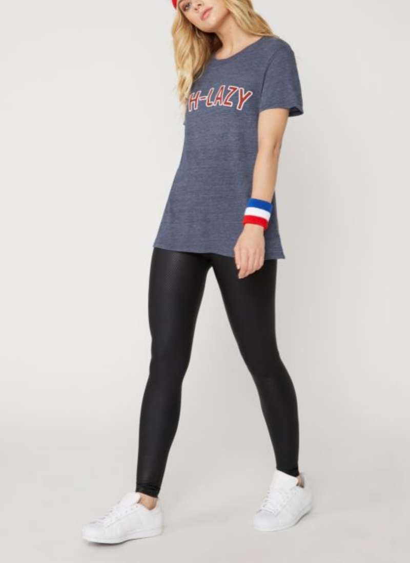 Final Sale - Sub_Urban Riot - Ath-Lazy Loose Triblend Graphic Tee - Navy
