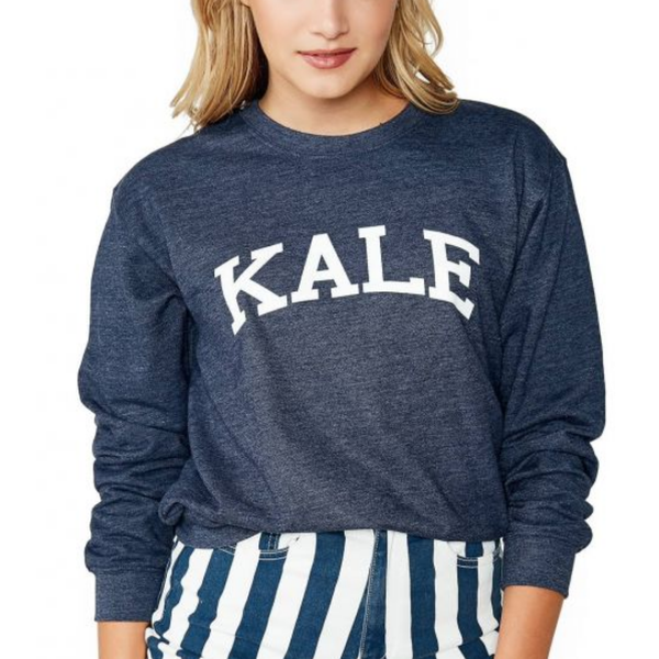 Sub_Urban Riot - Kale Willow Sweatshirt in Navy
