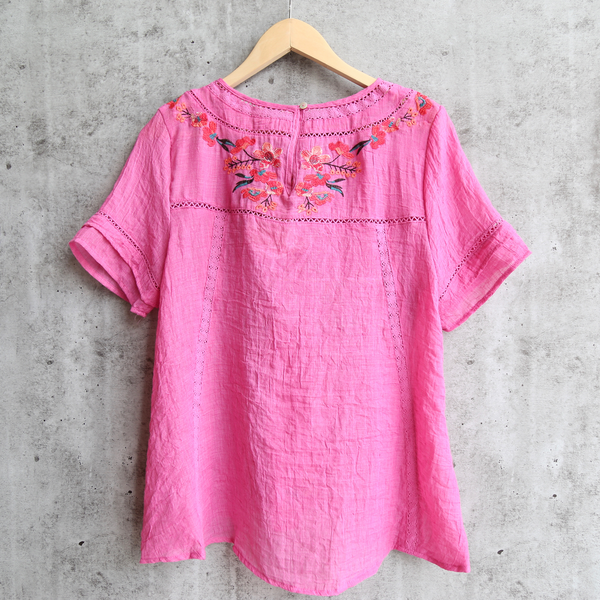 Embroidered Shirt in More Colors