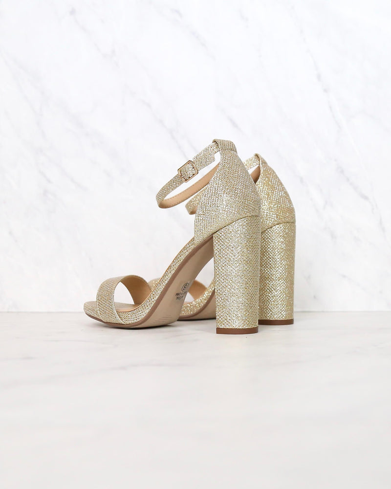 Stepping into Sophistication High Heels with Ankle Strap and Single Band - more colors