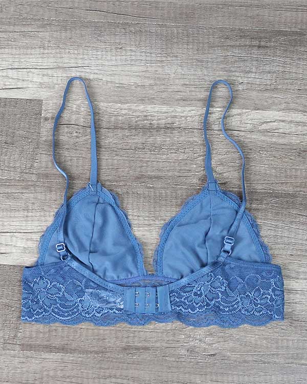 Triangle Lace Bralette in More Colors