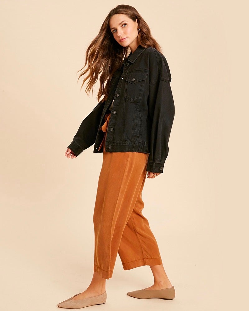 Premium Wash Cotton Denim Jacket in More Colors