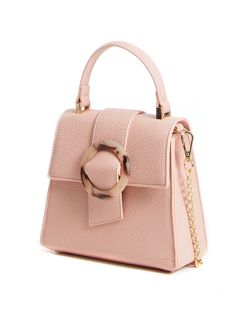Julia Vegan Leather Mini Satchel Hand Bag in More Colors