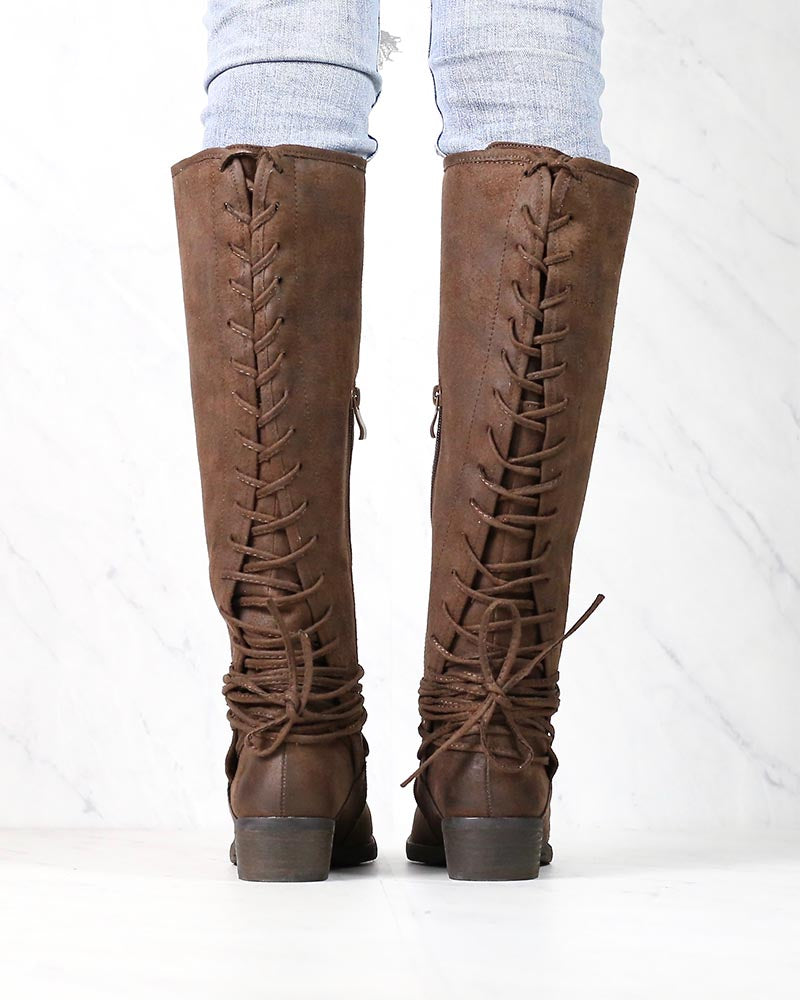 Very Volatile - Miraculous Knee High Zip Boot in More Colors