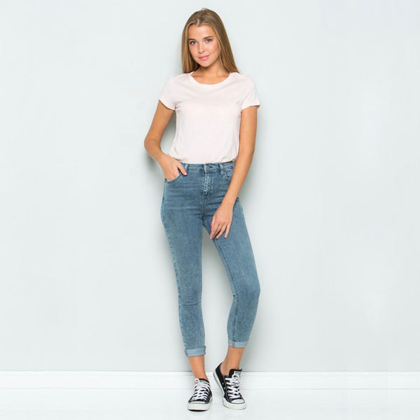 Cotton Tee Shirt Bodysuit in More Colors