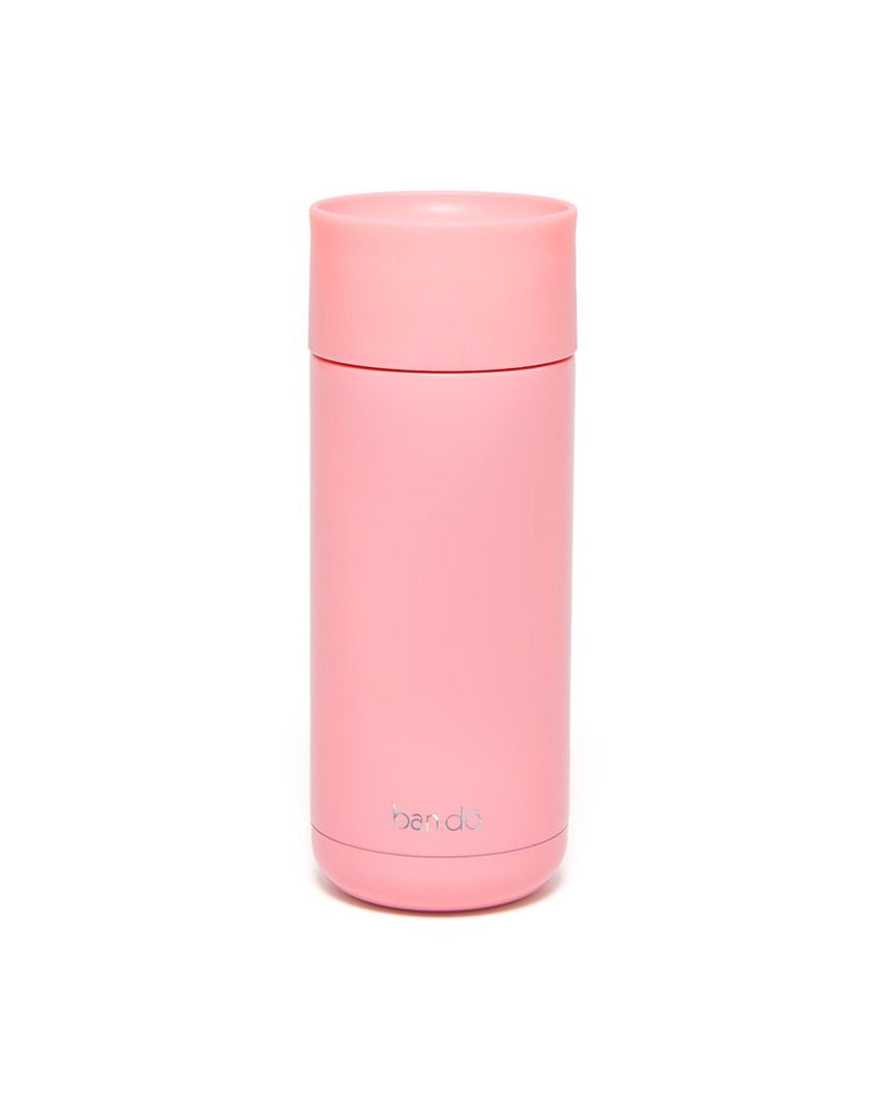 Ban.do - Stainless Steel Thermal Mug in I am Very Busy Pink/Holographic