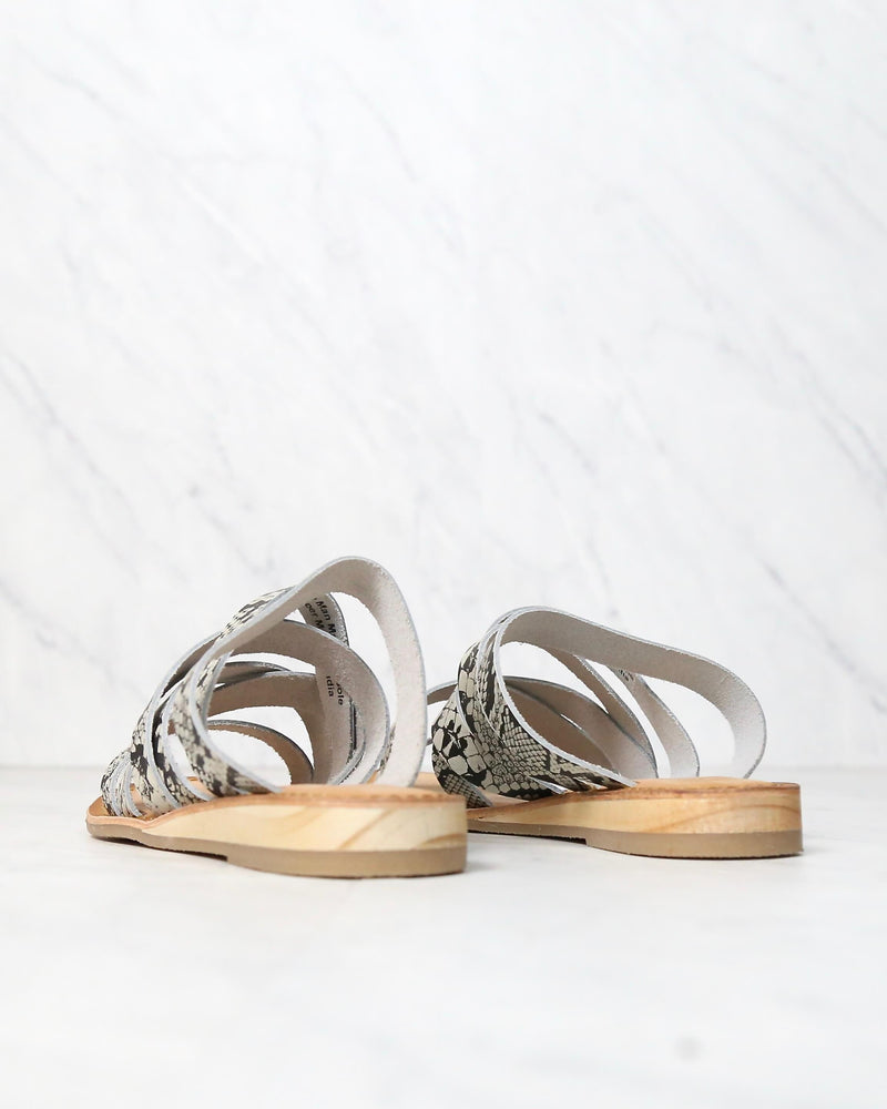 COCONUTS By Matisse - Ladylike Sandals in White Snake