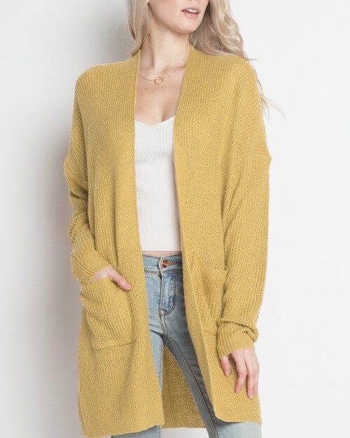 Dreamers - Lightweight Open Front Cardigan in More Colors