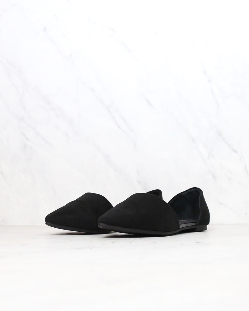 Chinese laundry top black flats