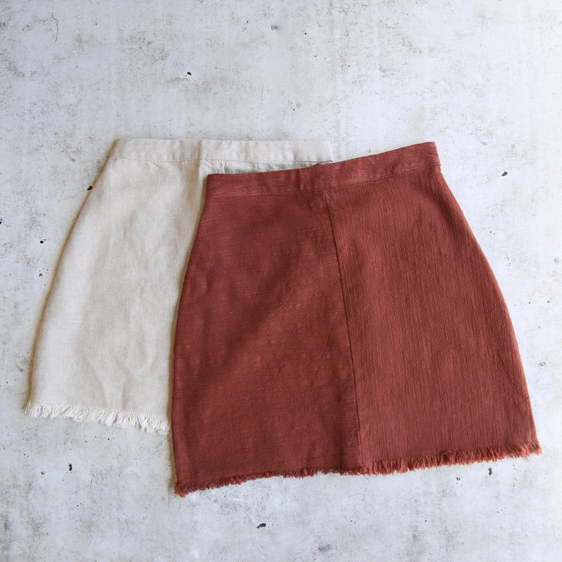 Something Just Like This Linen Skirt in More Colors