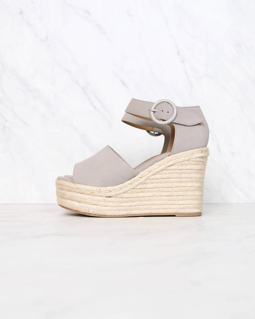 Espadrille Shoes Grey Espadrille Wedge Atero Girls Wedge