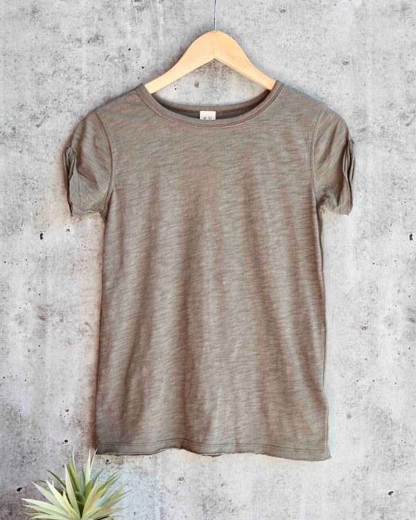Free People - We The Free - Clare Tee in Green