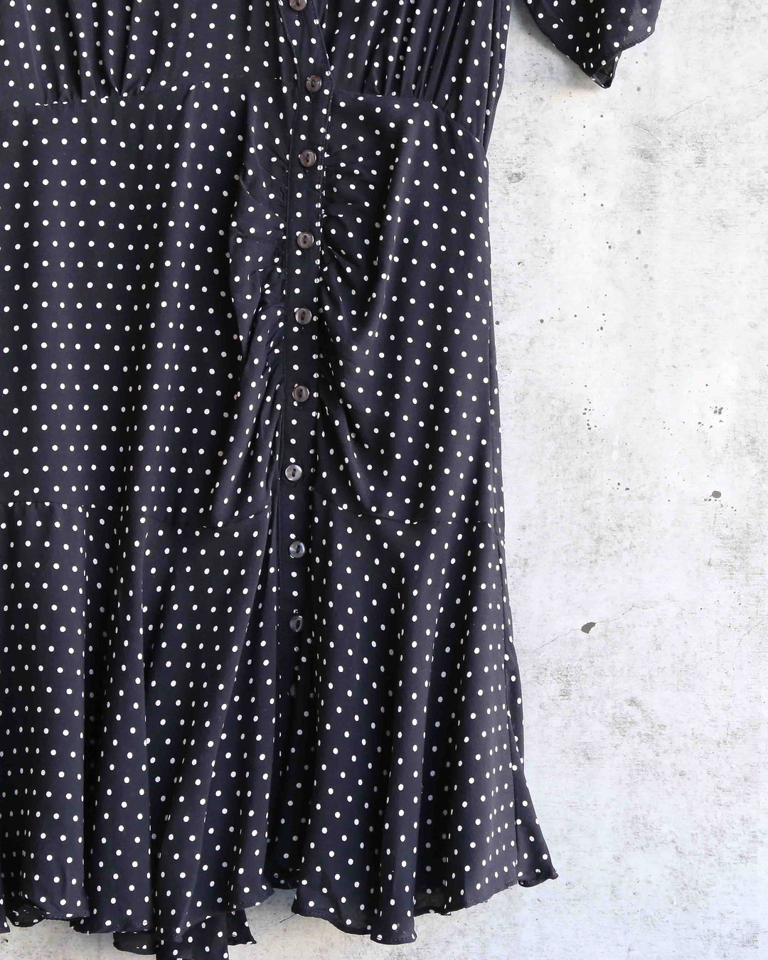 free people black polka dot dress Butterfly Babe Maxi Dress