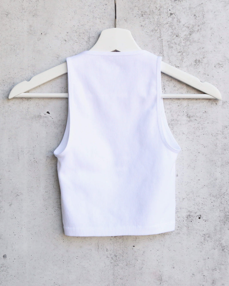 Free People Strapped In Brami Tank in Ivory