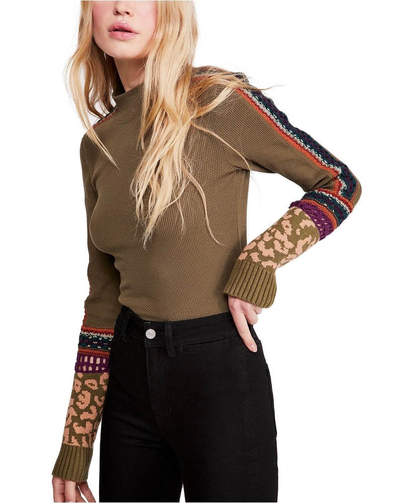 Free People - Switch It Up Cuff Thermal Top In More Colors