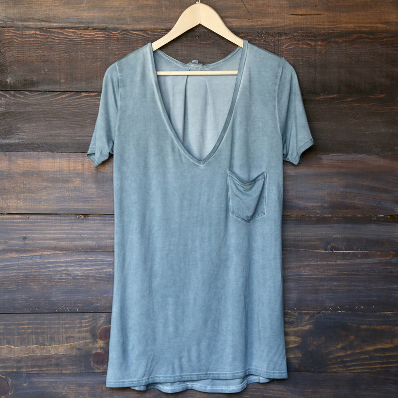 tease me oversize soft v neck tshirt (more colors) - shophearts - 4