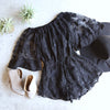 Reverse - Hideaway Strapless Romper in Black