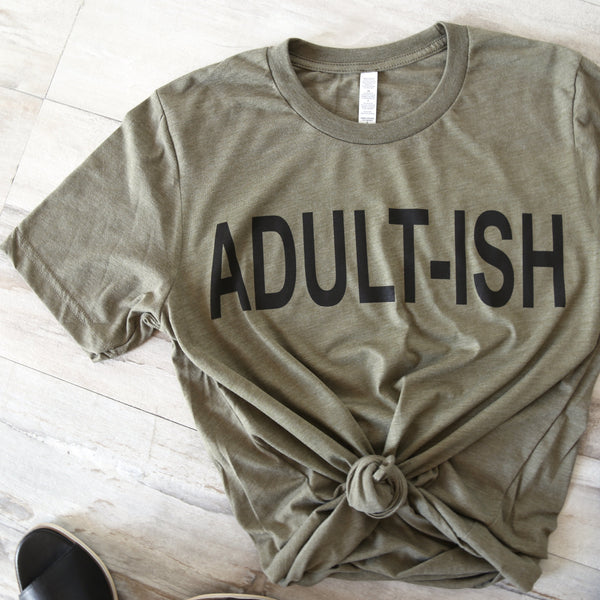 Distracted - Adult-ish Unisex Tee in More Colors