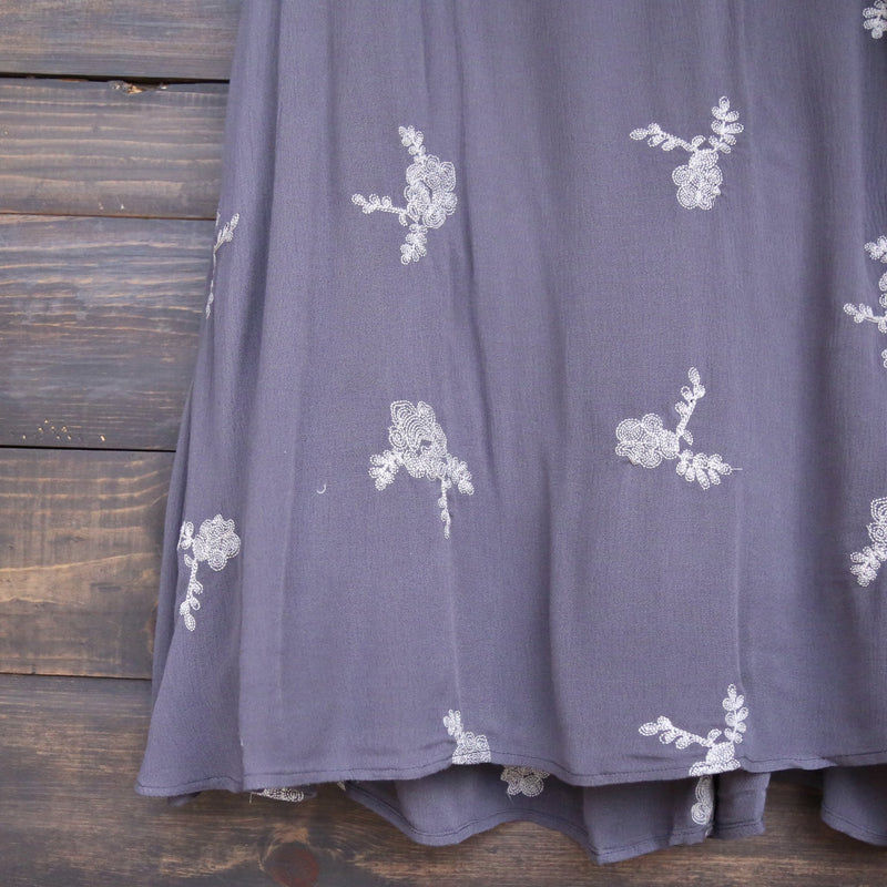 Final Sale - Embroidered Flowy Dress in More Colors