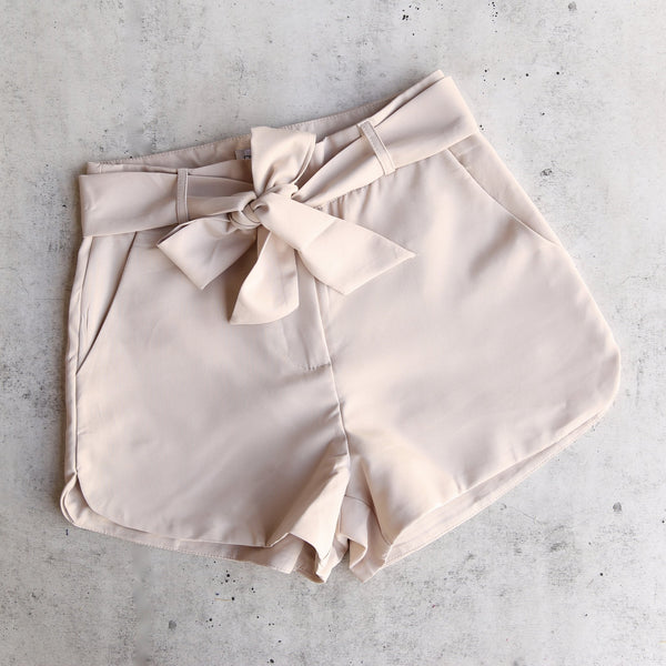Paper Hearts - Woven High Rise Shorts