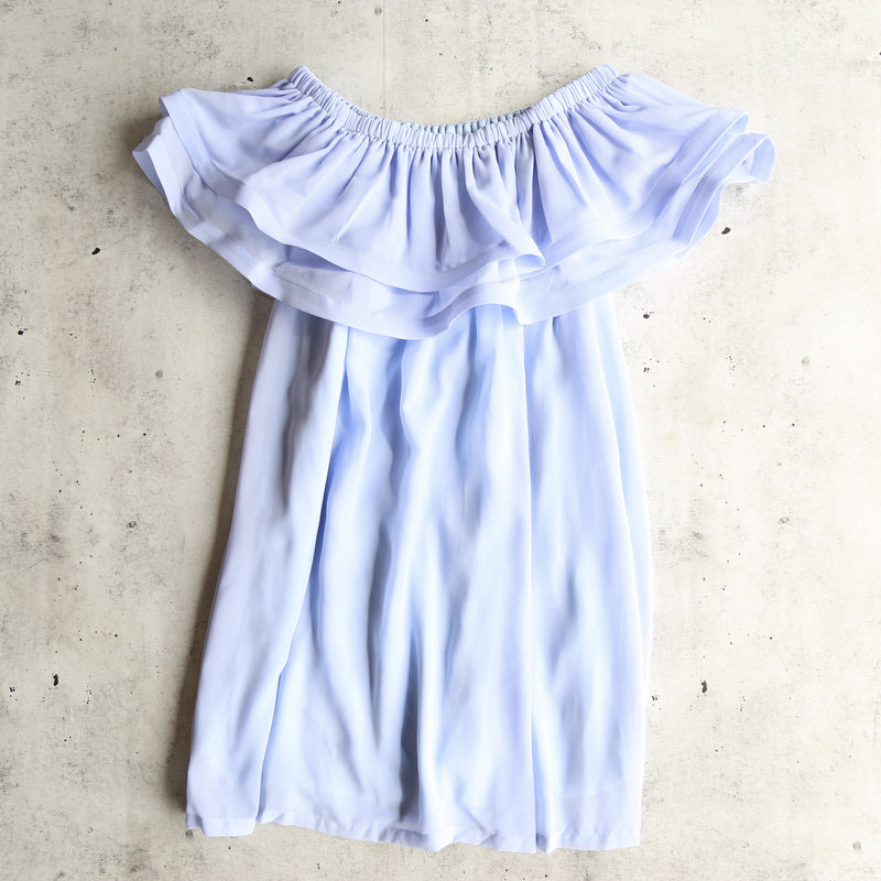 Reverse - Frilled to Pieces Off The Shoulder Dress in More Colors