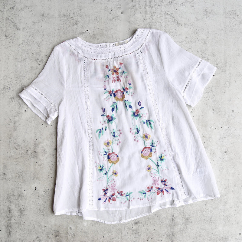 Embroidered Shirt in More Colors