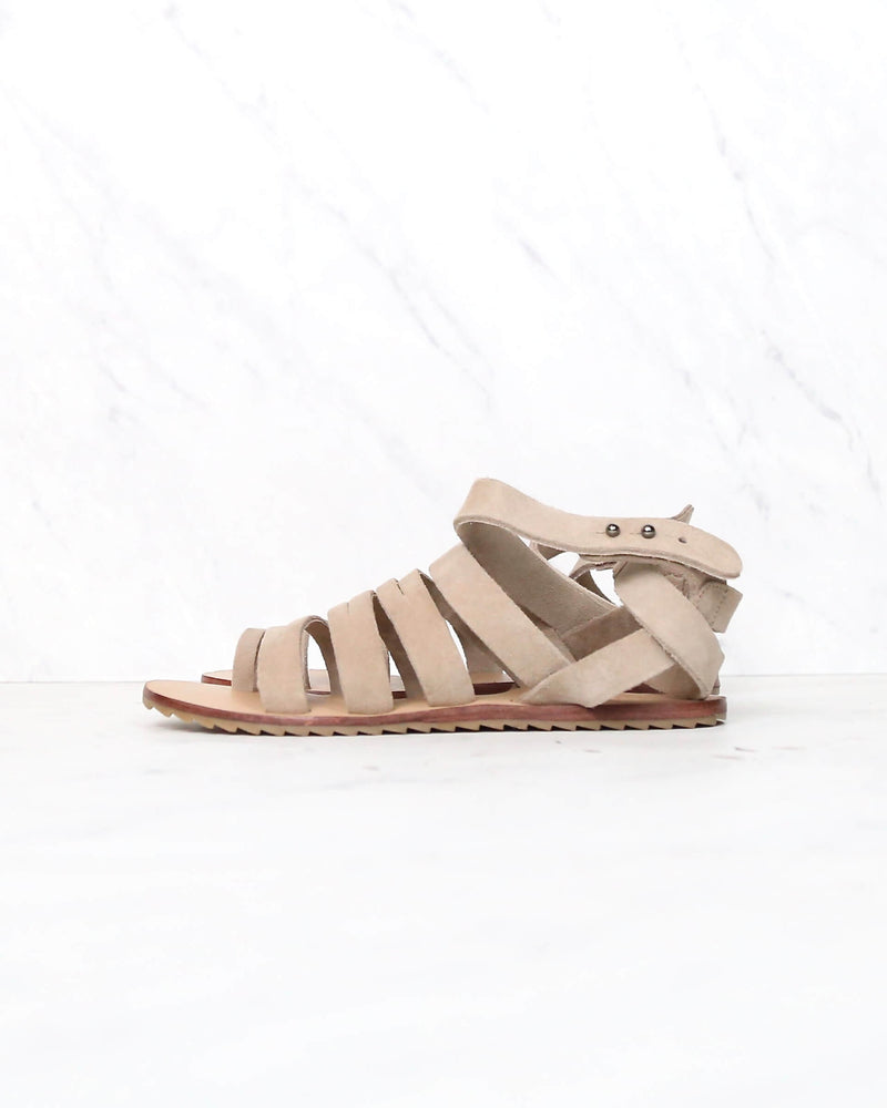 Musse & Cloud - Intense Flat Suede Sandals in More Colors