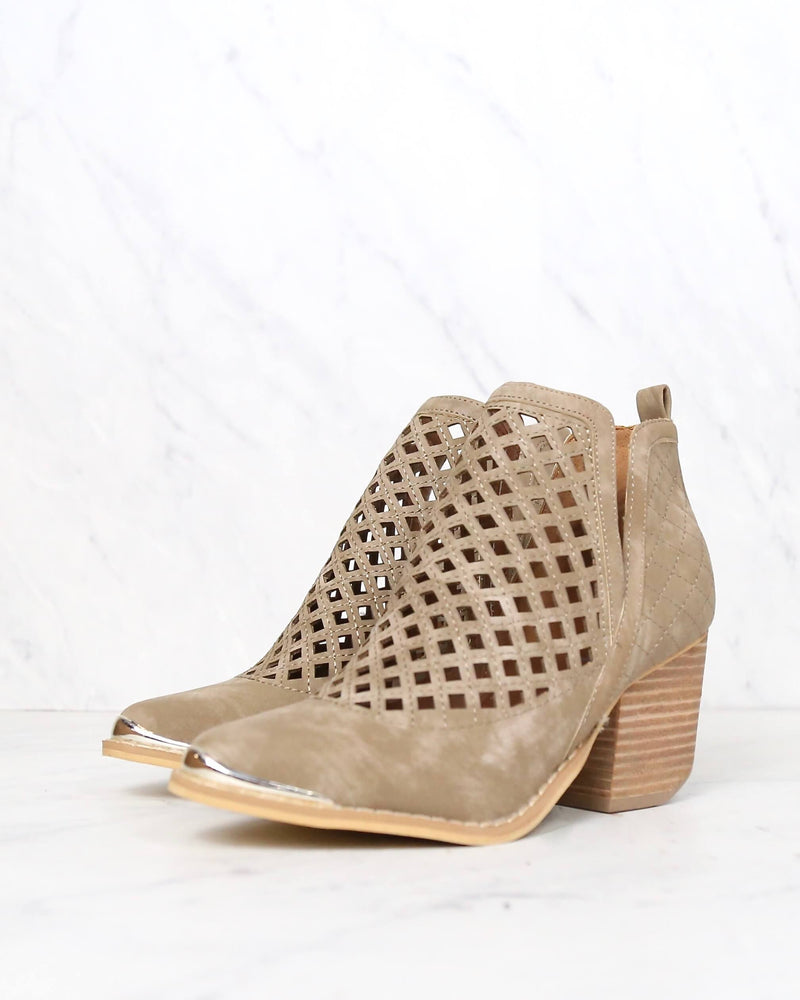 Miracle Miles - Vera Lost Valley Cutout Ankle Bootie in More Colors