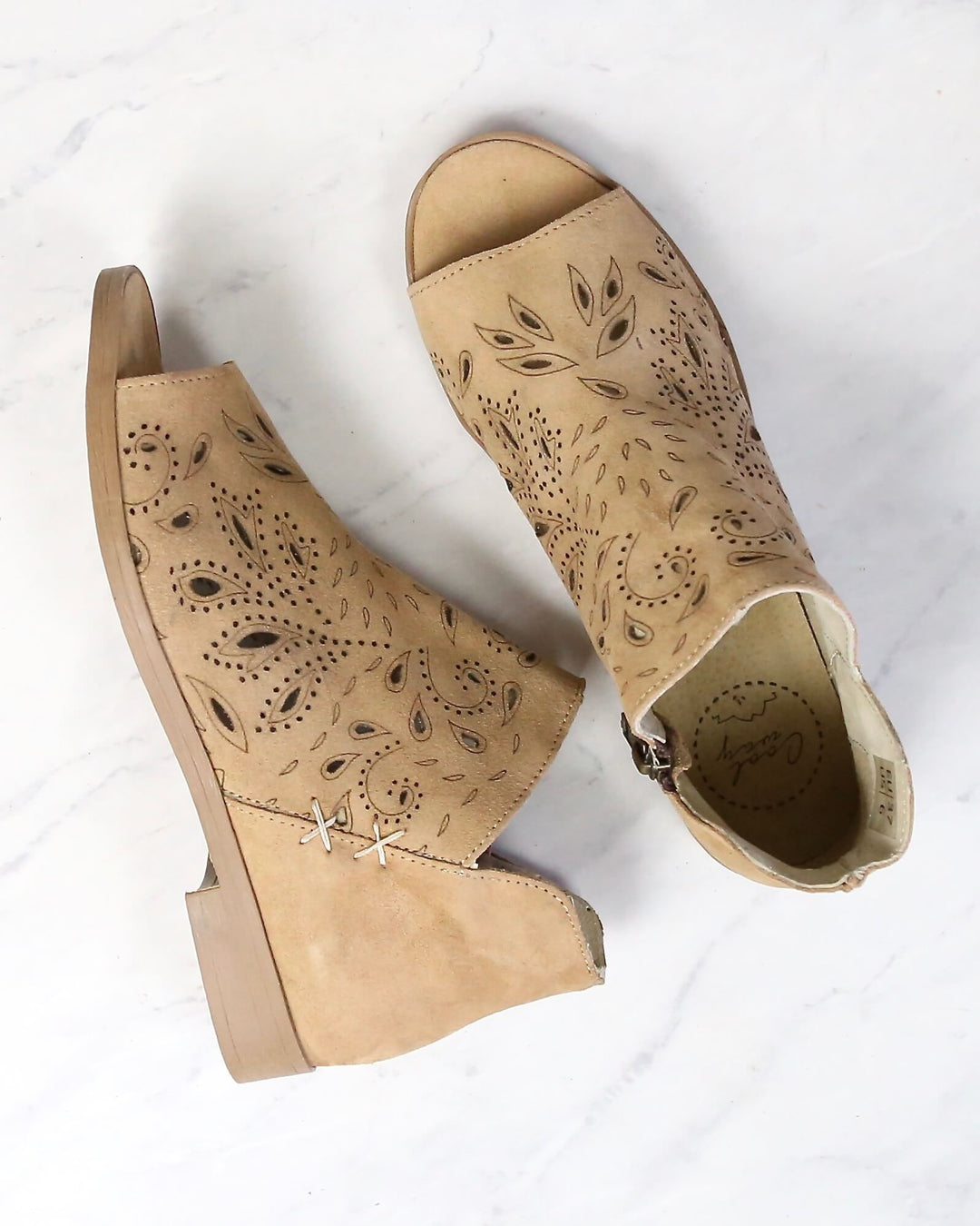 Coolway Irby Leather Coolway Chelsea Coolway Nelia Laser Cut Open