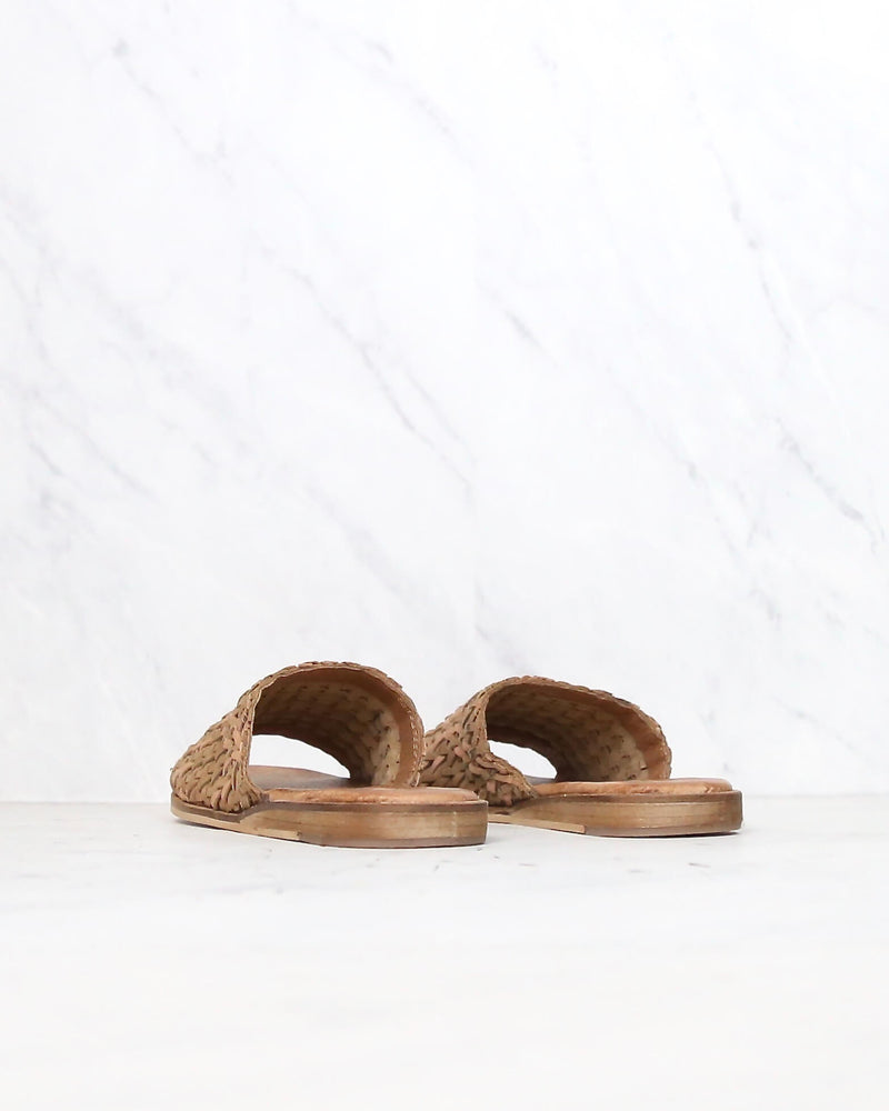 sbicca - nook huarache sandal slippers - tan