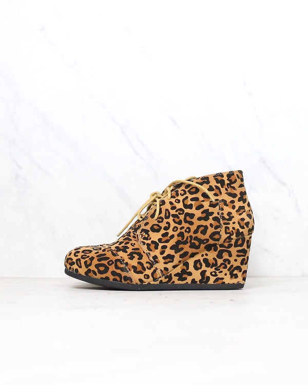 Leopard Wild Thing Ankle Booties