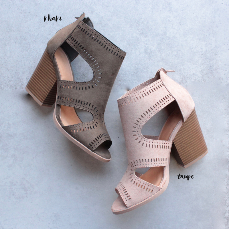 talk around town perforated booties - more colors qupid barnes-84a ...