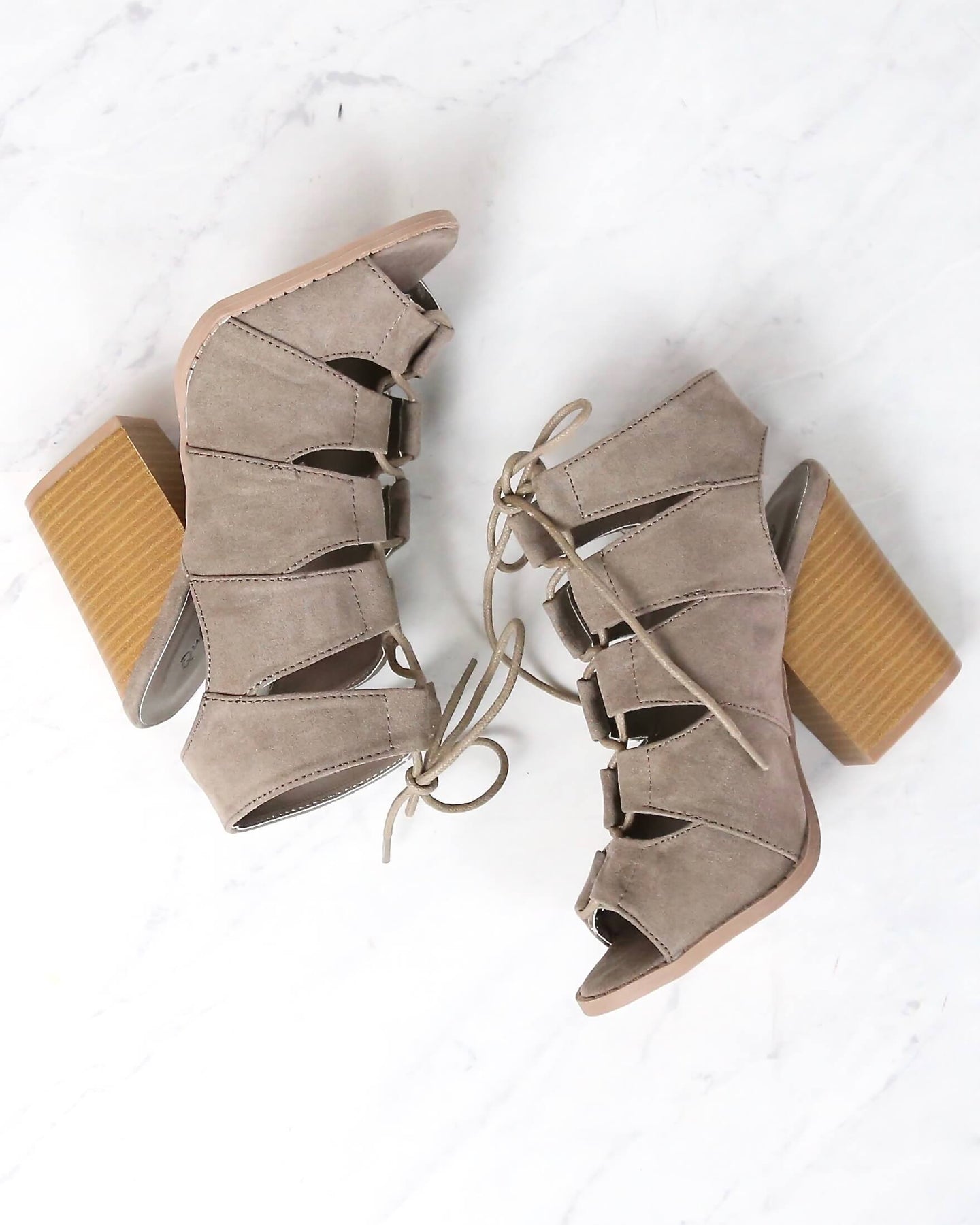 summer nights cut out laced up block heel sandals qupid barnes 01a Shop Hearts